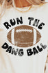 Run The Dang Ball Softstyle Adult T-Shirt