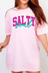 Salty Soul Color Block Softstyle Adult T-Shirt