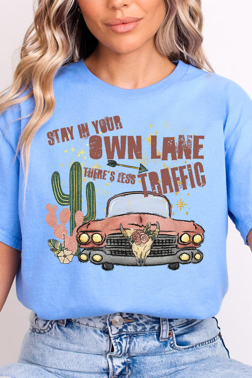 Stay In Your Lane Softstyle Adult T-Shirt