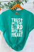 Trust In The Lord Happy Face Softstyle Adult T-Shirt