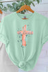 Watercolor He Lives Softstyle Adult T-Shirt
