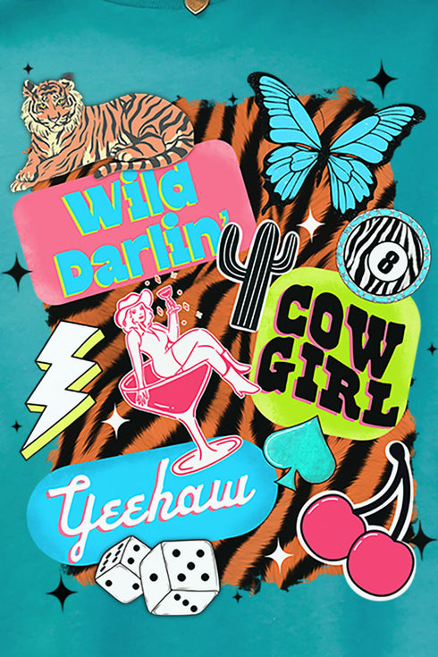 Wild Darlin' Cowgirl Softstyle Adult T-Shirt