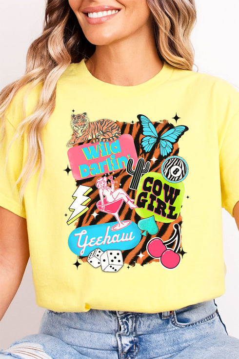 Wild Darlin' Cowgirl Softstyle Adult T-Shirt