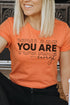 Stacked You Are Enough Softstyle Adult T-Shirt