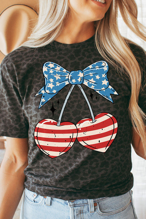 Freedom Cherries Fine Jersey Tee