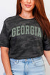 Green Arched Georgia Fine Jersey Tee