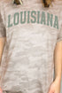 Green Arched Louisiana Fine Jersey Tee