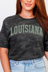 Green Arched Louisiana Fine Jersey Tee