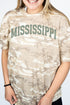 Green Arched Mississippi Fine Jersey Tee