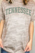 Green Arched Tennessee Fine Jersey Tee