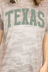 Green Arched Texas Fine Jersey Tee