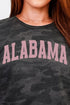 Pink Arched Alabama Fine Jersey Tee