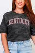 Pink Arched Kentucky Fine Jersey Tee