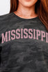 Pink Arched Mississippi Fine Jersey Tee