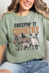Creepin' It Country Comfort Colors Adult Ring-Spun Cotton Tee