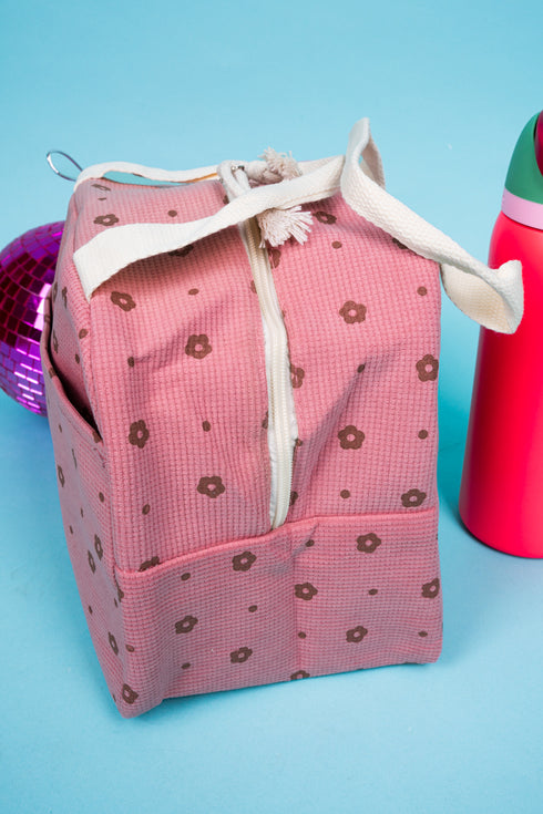 Rosy Routine Insulated Lunch Bag
