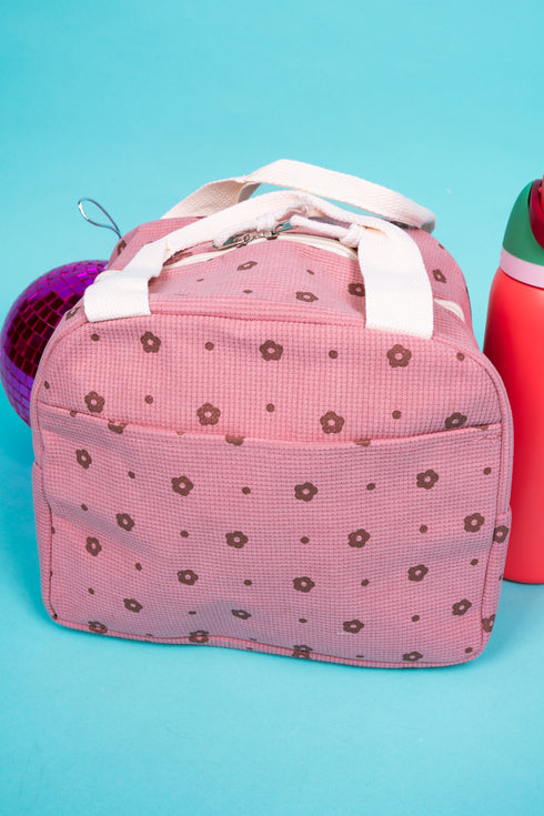 Rosy Routine Insulated Lunch Bag
