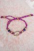 Downtown Gear Fuchsia Cord Bracelet
