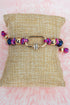 Downtown Gear Fuchsia Cord Bracelet