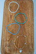 Light Blue Boardwalk Beads Bracelet Set