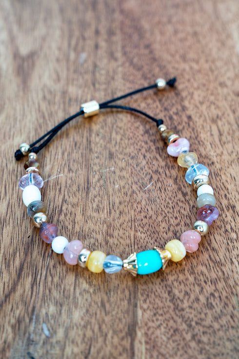Multi-Color Summer Dreams Cord Bracelet
