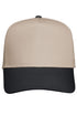Upside Down Spooky Embroidered Five Panel Twill Cap