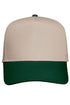 Upside Down Spooky Embroidered Five Panel Twill Cap