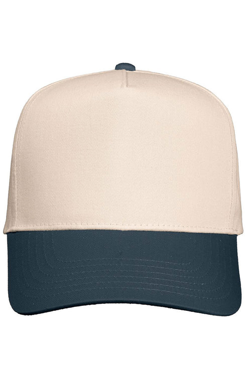 Bow Custom Mascot Embroidered Five Panel Twill Cap *Customize Your Text and Choose Thread Color