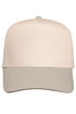 Upside Down Spooky Embroidered Five Panel Twill Cap