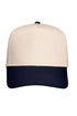 Run The Dang Ball Embroidered Five Panel Twill Cap