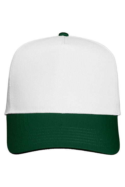 Bow Custom Mascot Embroidered Five Panel Twill Cap *Customize Your Text and Choose Thread Color