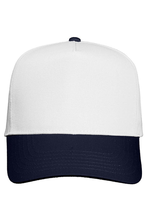 Bow Custom Mascot Embroidered Five Panel Twill Cap *Customize Your Text and Choose Thread Color