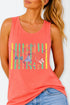 Bikini Summer Vibes Comfort Colors Cotton Tank Top