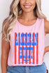 Blue American Honey Energy Comfort Colors Cotton Tank Top