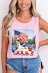Chill The Fourth Out Comfort Colors Cotton Tank Top