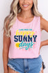 Made For Sunny Days Comfort Colors Cotton Tank Top