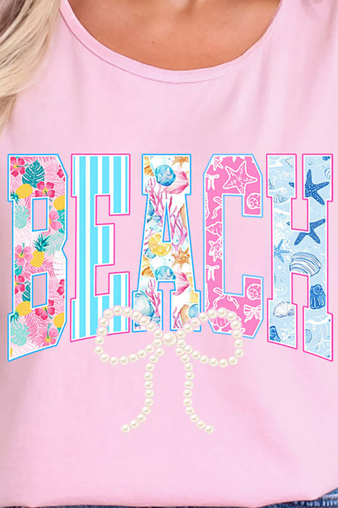 Saltwater Sweetheart Beach Comfort Colors Cotton Tank Top