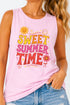 Golden Glow Sweet Summer Time Comfort Colors Cotton Tank Top