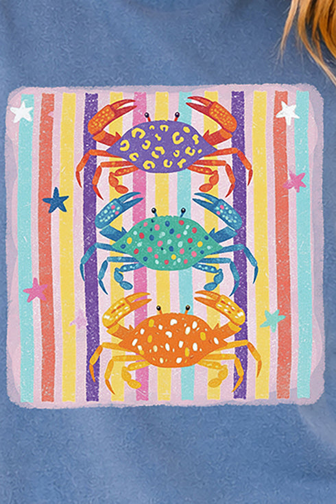 Hot Crab Summer Comfort Colors Cotton Tank Top