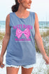 Pink Salty Babes Comfort Colors Cotton Tank Top