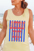 Red American Honey Energy Comfort Colors Cotton Tank Top