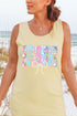 Saltwater Sweetheart Sunshine Comfort Colors Cotton Tank Top