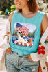 Chill The Fourth Out Comfort Colors Cotton Tank Top