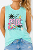 Livin The Pool Life Comfort Colors Cotton Tank Top