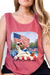 Chill The Fourth Out Comfort Colors Cotton Tank Top