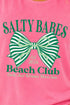 Green Salty Babes Comfort Colors Cotton Tank Top
