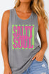 Striped Salty Soul Comfort Colors Cotton Tank Top