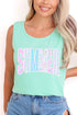 Seaside Lace Series Comfort Colors Cotton Tank Top