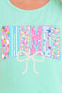 Saltwater Sweetheart Summer Comfort Colors Cotton Tank Top