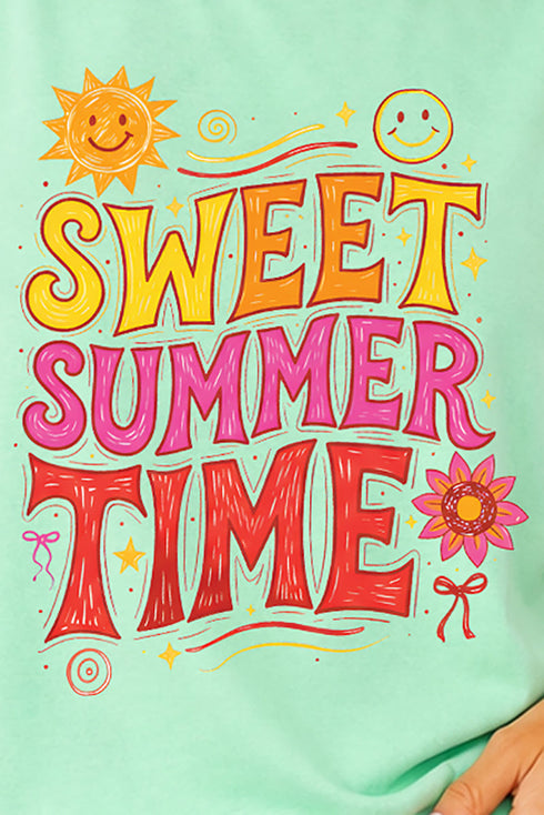 Golden Glow Sweet Summer Time Comfort Colors Cotton Tank Top